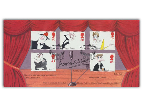 Norman wisdom signed - wisdom, 1998