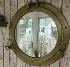 Aluminum Porthole Brass