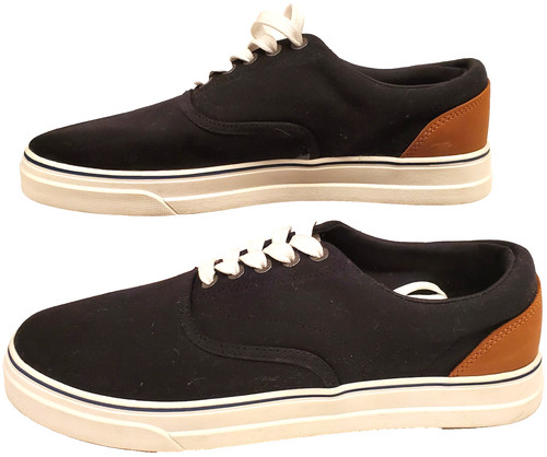 Chaps men blue canvas shoes - blue,