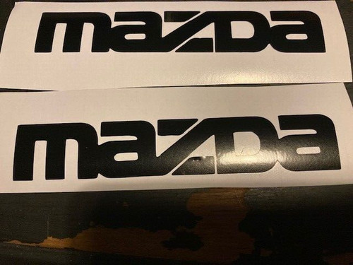 Mazda decals stickers 2 - x,
