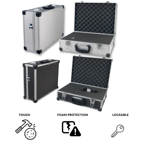 Large black silver - black/silver, flight