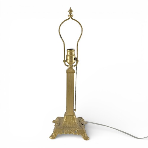 Vintage ornate brass table - vintage,