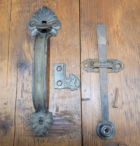 Antique large thumb - large, latch
