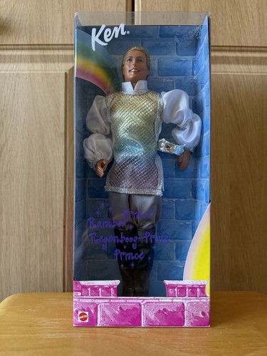 Mattel rainbow prince ken - prince, doll