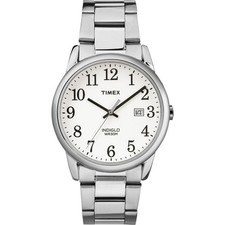 Mens New Timex 38mm White Dial