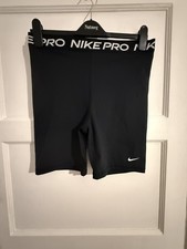 nike pro shorts black size M/L