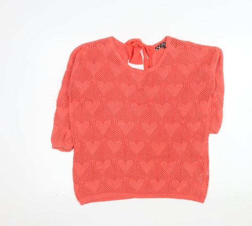 Next women pink heart - pink, knit