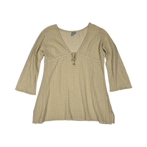 Boho crochet knit swim cover - knit,
