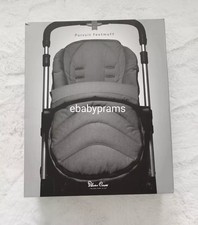 Silver cross quarry footmuff - silver,