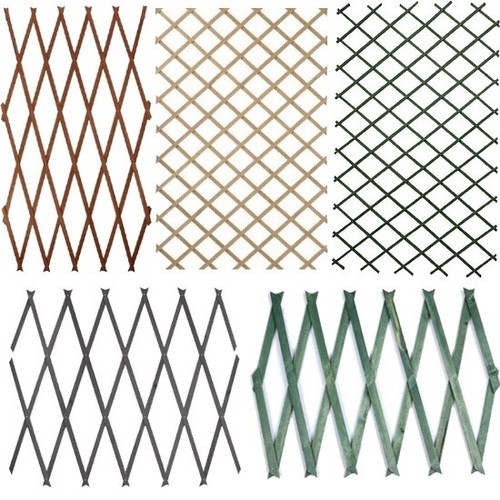 Expanding wooden wall trellis - wooden,