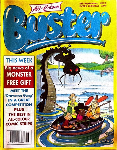 Buster comic vintage - buster,