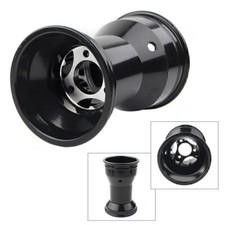 11x7.10-5 5Inch Aluminum Rear Wheel Rim For GO Kart Off-Road Dirt Pit Bike Black
