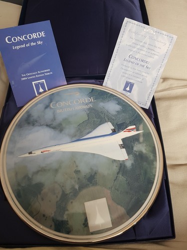 New bradford exchange concorde - new,