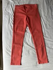 Oasis Coral Skinny Jeans Size 12 New