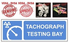 TACHOGRAPH TESTING BAY SIGN