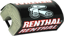 Renthal Fat Bar Pad Black Red White Handlebar Pad Bar Pad New