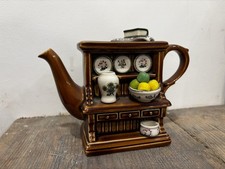 RARE! VINTAGE PORTMEIRION BOTANIC GARDEN WELSH DRESSER MINI TEAPOT 5" TALL