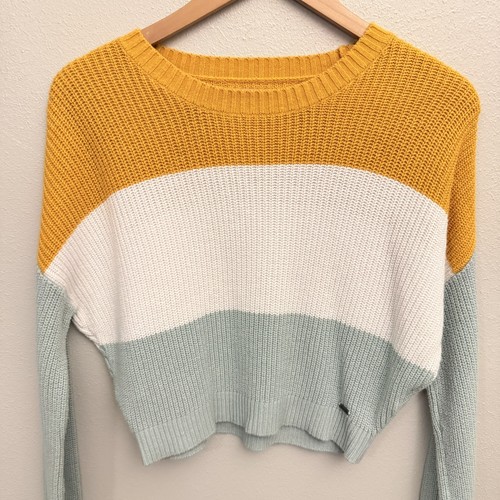 Hollister crop chunky knit