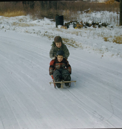 1960s 35mm slide - 1960s, two
