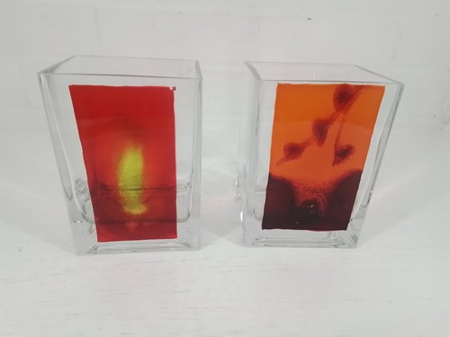 Glass vase small - glass, x