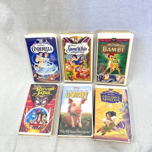 Vintage disney vhs video tapes - vintage,