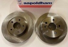 2X BRAND NEW FRONT BRAKE DISCS to fit NISSAN QASHQAI (J10) 1.5 1.6 2.0 2008-2013