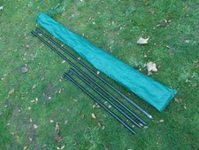 Trakker Quick Sticks fishing brolly bivvy storm poles set CARP FISHING SET UP