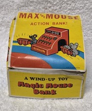 🔶VINTAGE MAX MOUSE BANK