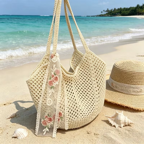 Women crochet tote - women’s, handbag
