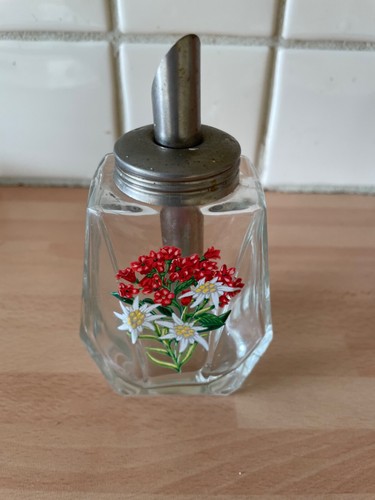 Glass sugar shaker - glass,