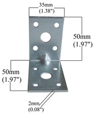 Heavy Duty 2mm Thick Zinc