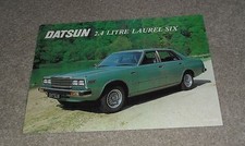 Datsun 2.4 Laurel Six Brochure