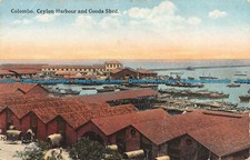R135131 Colombo. Ceylon Harbour and Goods Shed. The Coop