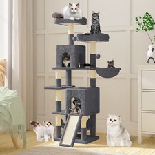 🔥Large Cat Tree Activity Centre Multilevel Scratching Post 158cm Climbing Tower