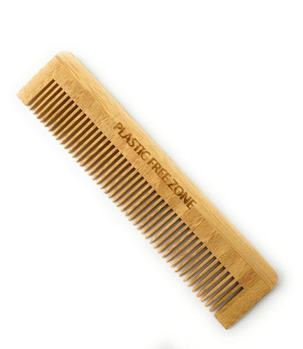 Bamboo hair comb - bamboo,
