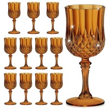 HTTBEIZI 12x 7OZ Amber Plastic