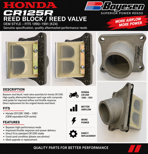 Honda cr125r 1988 1991 boyesen - honda,