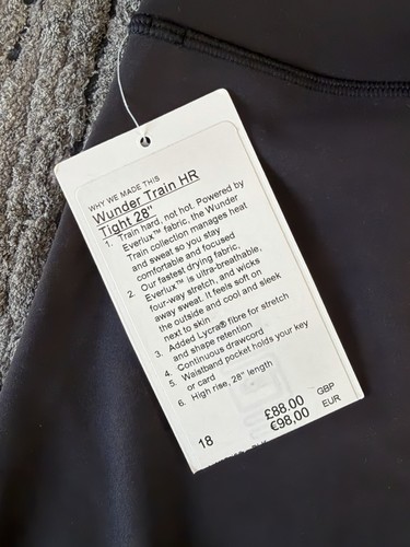 Lululemon wunder train - wunder,