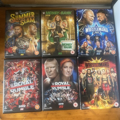Wwe wrestling dvds bundle 6 - wrestling,