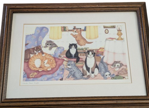 Linda jane smith cat - jane, print