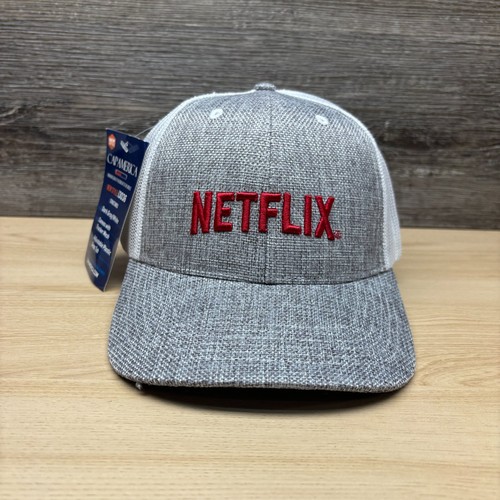 Netflix hat cap snap - netflix, gray