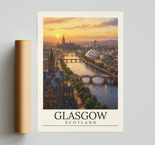 Glasgow wall art - glasgow,