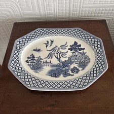 Royal Staffordshire Meakin Octagonal 31cm Meat Plate