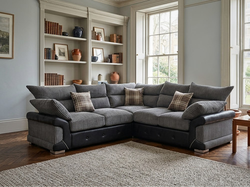 Logan corner sofa shaped - sofa,, l