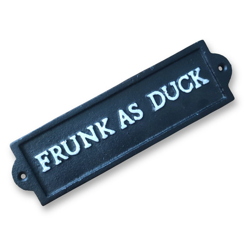 Funny cast iron - frunk, as