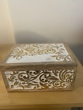 Indian Carved  Jewellery Box