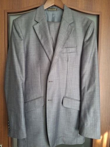 Men classic suit grey - suit,