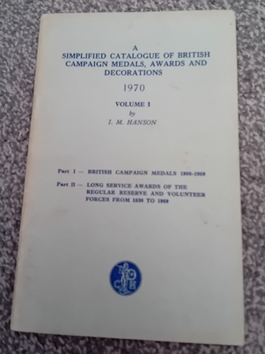 Simplified catalogue of - a,