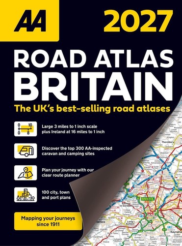 Road atlas britain - aa, 2027