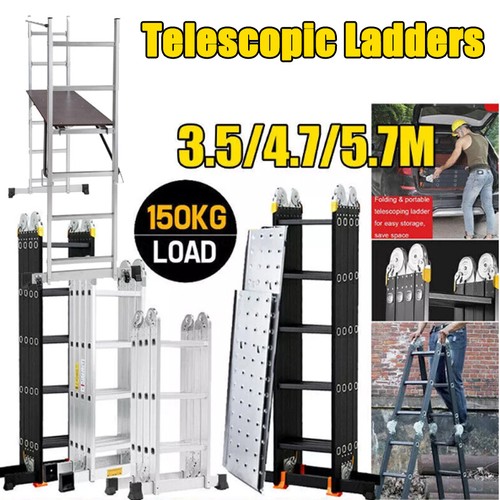 Folding ladder aluminium - ladder,